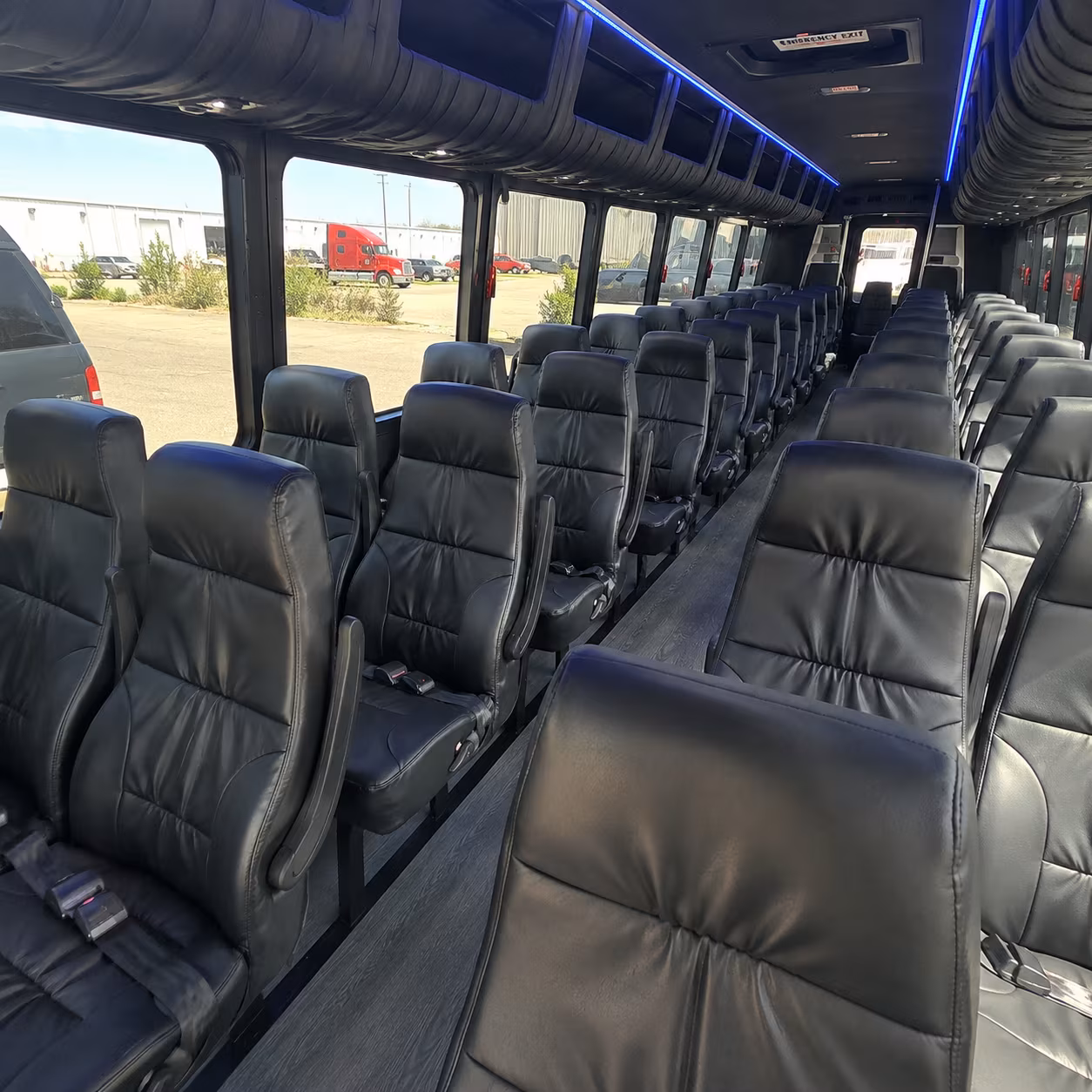 concord long distance transportation onboard seating