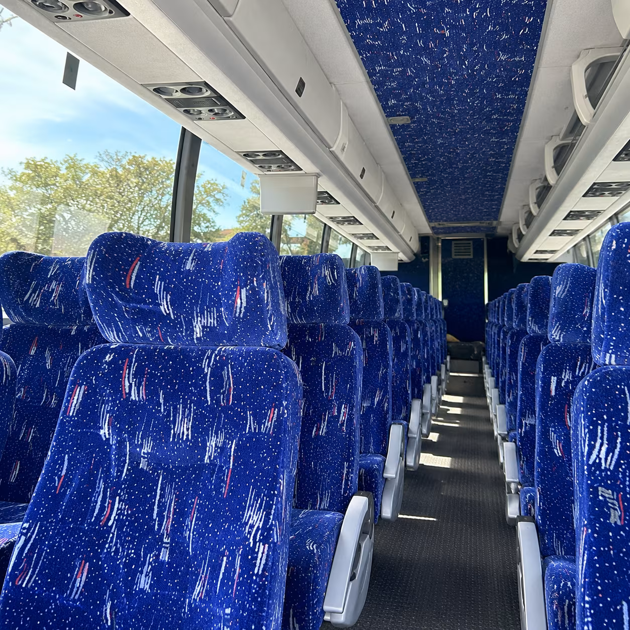 concord prom transportation onboard seating