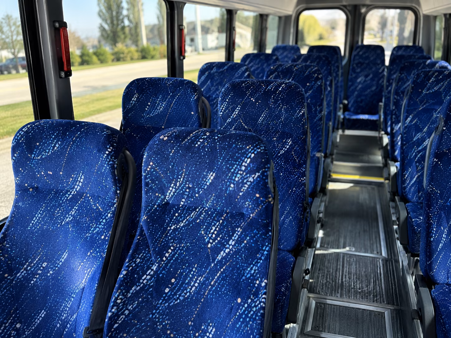 concord wine tour brewery transportation onboard seating