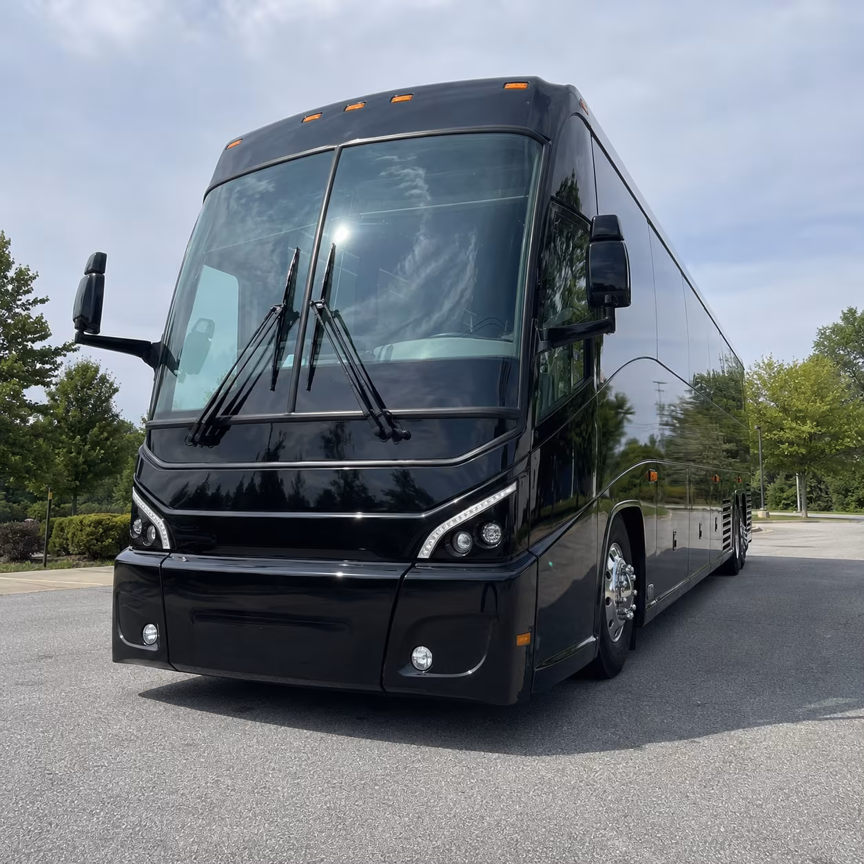 long distance bus rentals to beach destinations from concord